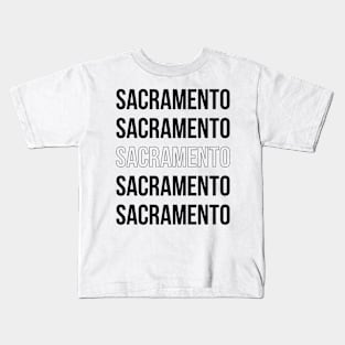 Sacramento, California Kids T-Shirt